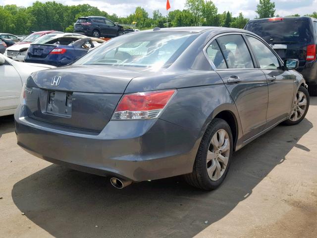 1HGCP2F85AA126529 - 2010 HONDA ACCORD EXL GRAY photo 4