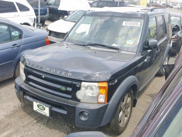 SALAA25485A000718 - 2005 LAND ROVER LR3 BLACK photo 2