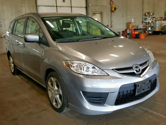 JM1CR2WL8A0377886 - 2010 MAZDA 5 SILVER photo 1