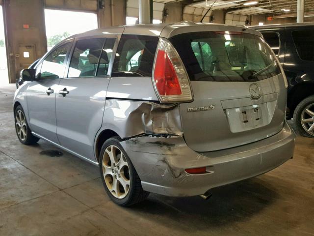 JM1CR2WL8A0377886 - 2010 MAZDA 5 SILVER photo 3