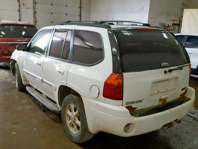 1GKDT13S222217332 - 2002 GMC ENVOY WHITE photo 3