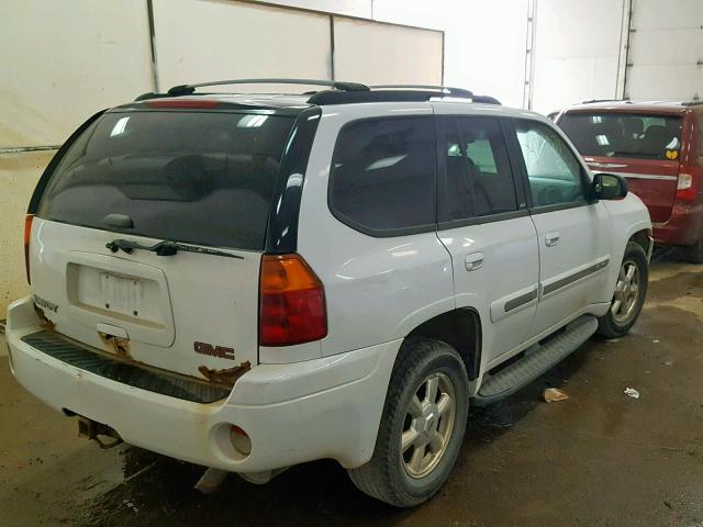 1GKDT13S222217332 - 2002 GMC ENVOY WHITE photo 4