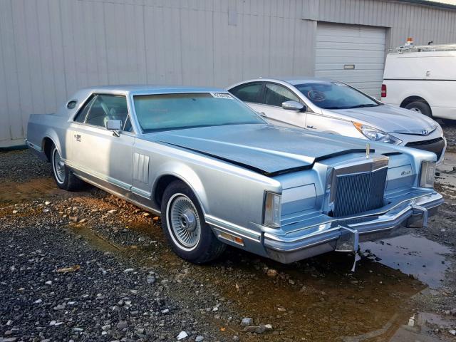 8Y89A933970 - 1978 LINCOLN CONTINENTL BLUE photo 1