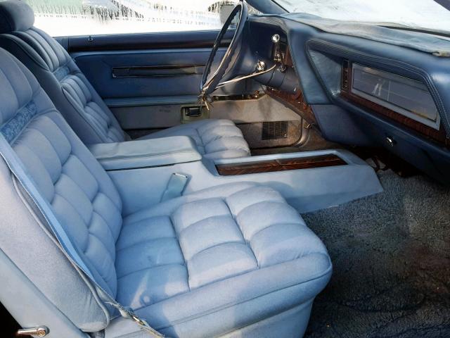 8Y89A933970 - 1978 LINCOLN CONTINENTL BLUE photo 5