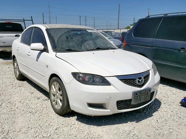 JM1BK12F981817581 - 2008 MAZDA 3 I WHITE photo 1