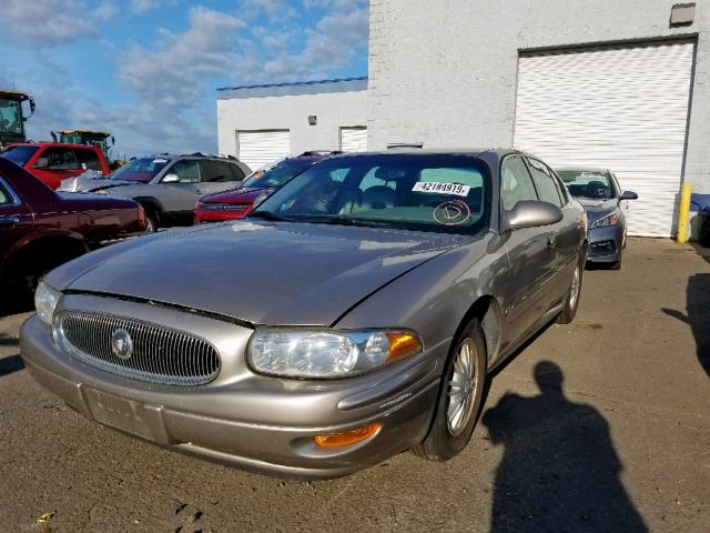 1G4HP54K824185526 - 2002 BUICK LESABRE CU BEIGE photo 2