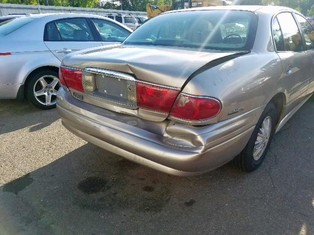 1G4HP54K824185526 - 2002 BUICK LESABRE CU BEIGE photo 9