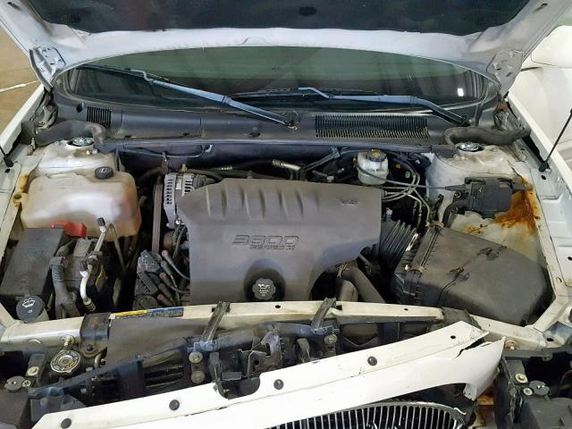 1G4HP52K04U205807 - 2004 BUICK LESABRE CU WHITE photo 7