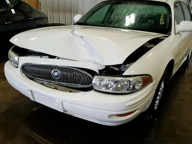 1G4HP52K04U205807 - 2004 BUICK LESABRE CU WHITE photo 9