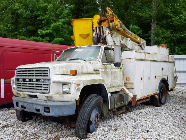 1FDXK87U6DVA30978 - 1983 FORD F8000 WHITE photo 2