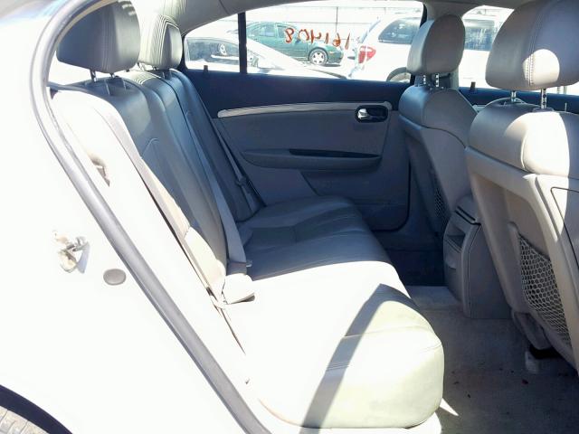 1G8ZX57719F117402 - 2009 SATURN AURA XR SILVER photo 6