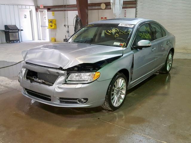 YV1902AH0B1145084 - 2011 VOLVO S80 T6 SILVER photo 2