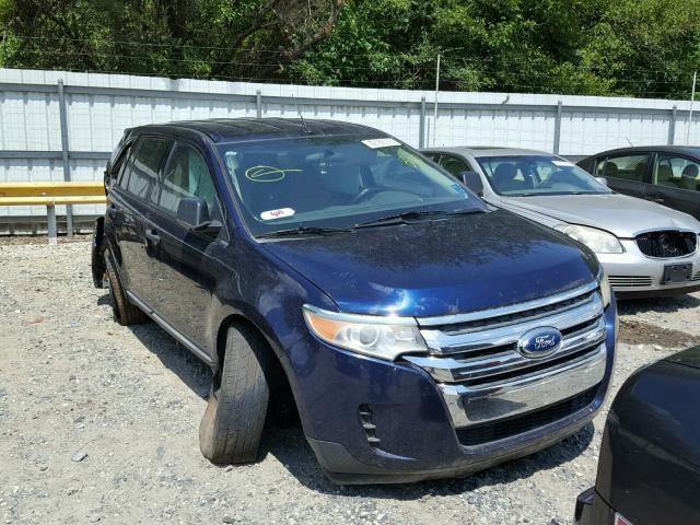 2FMDK3GC4BBA61569 - 2011 FORD EDGE SE BLUE photo 1