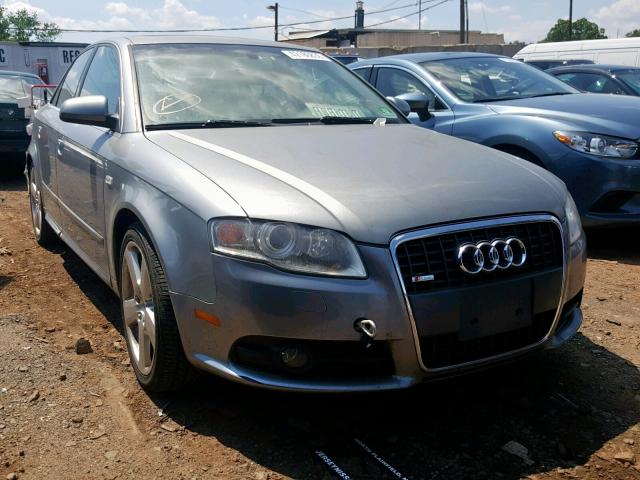 WAUDH78EX8A056775 - 2008 AUDI A4 3.2 QUA SILVER photo 9