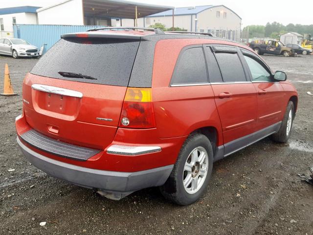 2C8GF68414R288404 - 2004 CHRYSLER PACIFICA RED photo 4