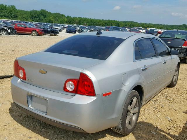 1G1ZC5E02CF110241 - 2012 CHEVROLET MALIBU 1LT 银色 照片 4
