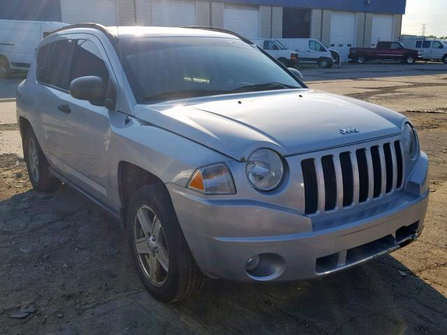 1J8FF47W77D251619 - 2007 JEEP COMPASS SILVER photo 1