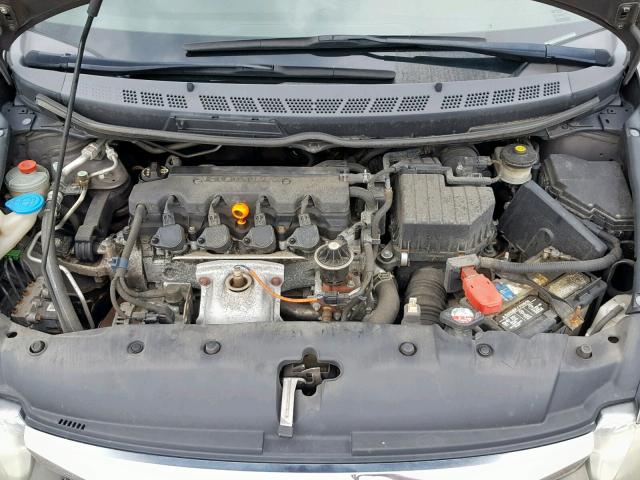 2HGFA1F51AH501896 - 2010 HONDA CIVIC LX GRAY photo 7