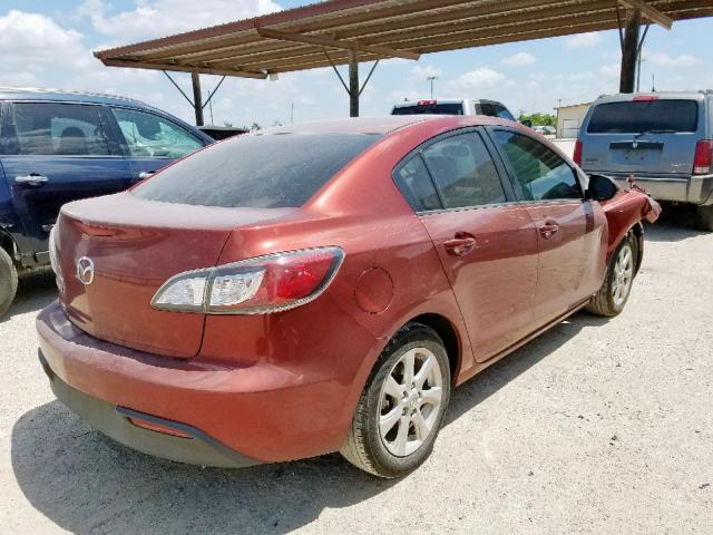 JM1BL1SF2A1140246 - 2010 MAZDA 3 I RED photo 4