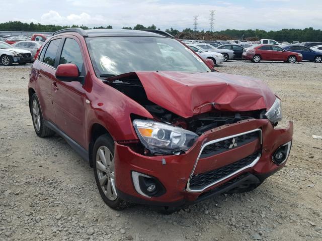 4A4AP4AU0FE020505 - 2015 MITSUBISHI OUTLANDER RED photo 1