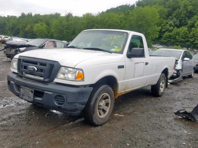 1FTYR10U28PA66702 - 2008 FORD RANGER WHITE photo 2