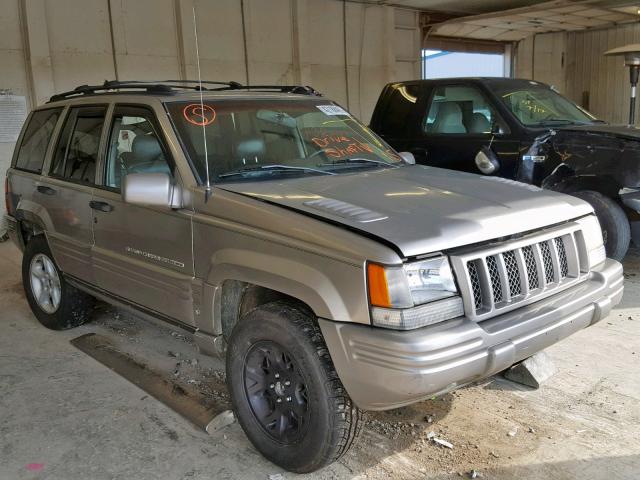 1J4GZ88Z6WC120067 - 1998 JEEP GRAND CHER GRAY photo 1