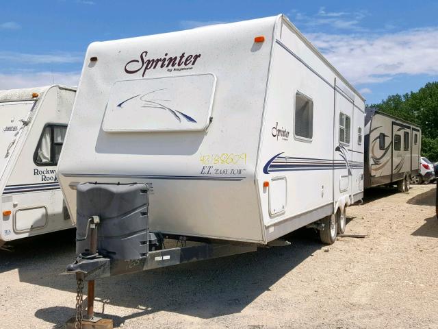 4YDT2492131207656 - 2003 KEYSTONE SPRINTER WHITE photo 2