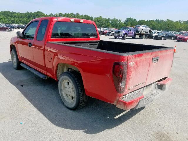 1GCCS199178243648 - 2007 CHEVROLET COLORADO RED photo 3