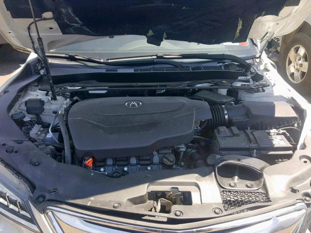 19UUB2F36HA005915 - 2017 ACURA TLX WHITE photo 7