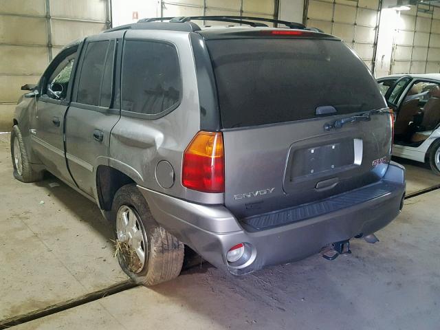 1GKDT13S762313639 - 2006 GMC ENVOY SILVER photo 3