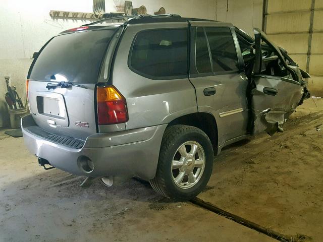 1GKDT13S762313639 - 2006 GMC ENVOY SILVER photo 4