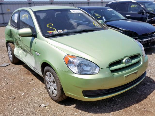 KMHCM3AC4BU188279 - 2011 HYUNDAI ACCENT GL GREEN photo 1