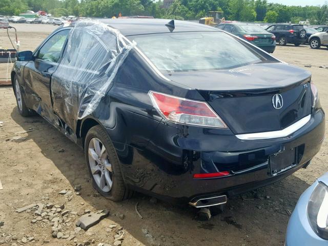 19UUA8F59EA004924 - 2014 ACURA TL TECH BLACK photo 3