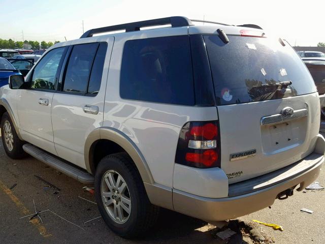 1FMEU7EE0AUA78551 - 2010 FORD EXPLORER E WHITE photo 3