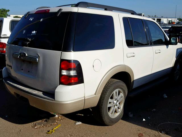 1FMEU7EE0AUA78551 - 2010 FORD EXPLORER E WHITE photo 4