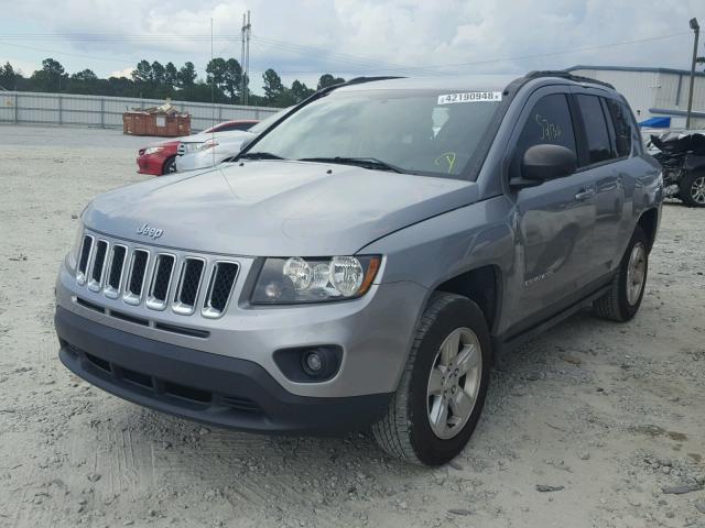 1C4NJCBA6FD250323 - 2015 JEEP COMPASS SP 银色 照片 2