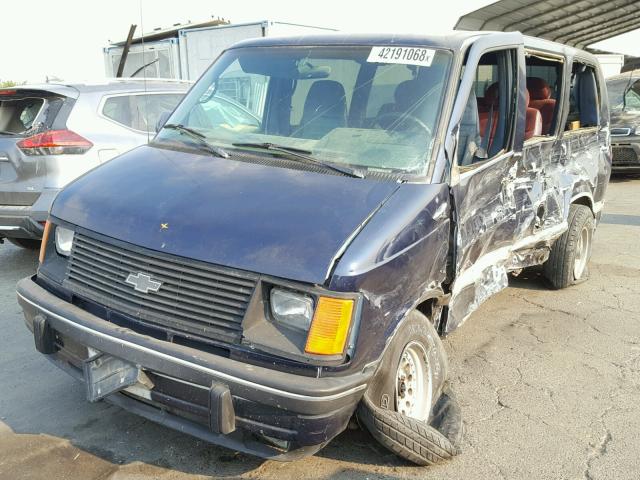 1GNDM19W2RB245796 - 1994 CHEVROLET ASTRO BLUE photo 2