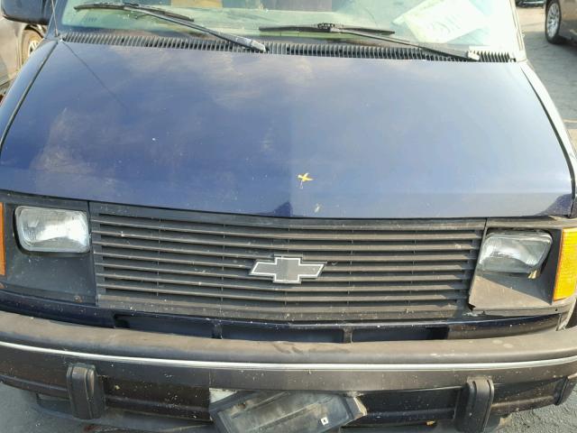 1GNDM19W2RB245796 - 1994 CHEVROLET ASTRO BLUE photo 7