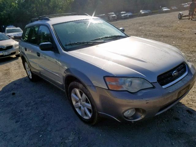 4S4BP61C366362759 - 2006 SUBARU LEGACY OUT SILVER photo 1