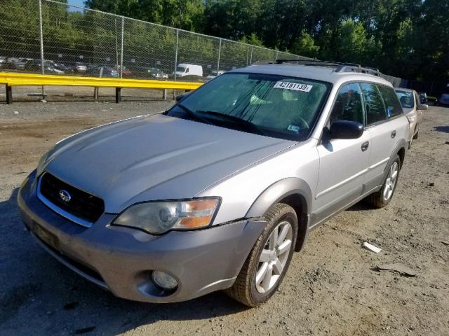 4S4BP61C366362759 - 2006 SUBARU LEGACY OUT SILVER photo 2