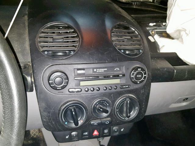 3VWDC21C51M431619 - 2001 VOLKSWAGEN NEW BEETLE ყვითელი ფოტო 9