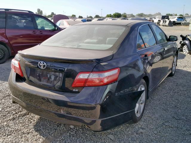 4T1BK46K27U526289 - 2007 TOYOTA CAMRY NEW BLACK photo 4