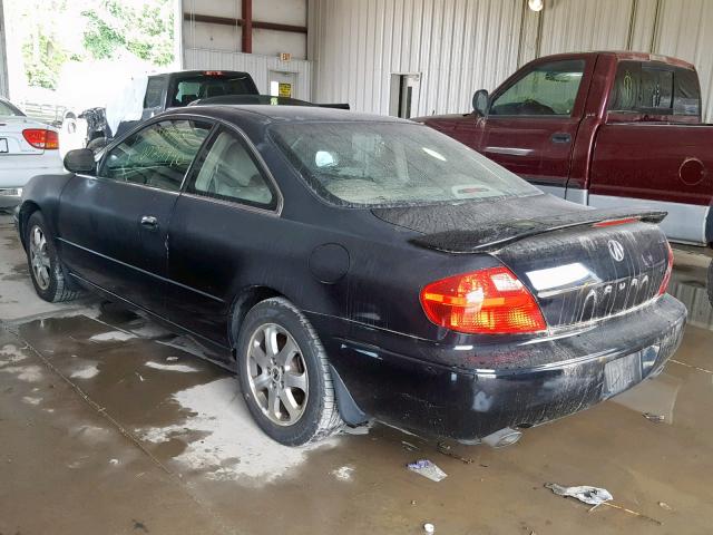 19UYA42441A014178 - 2001 ACURA 3.2CL BLACK photo 3