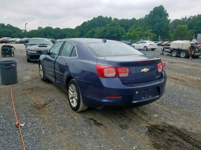 1G11C5SL0EF163437 - 2014 CHEVROLET MALIBU 1LT ლურჯი ფოტო 3