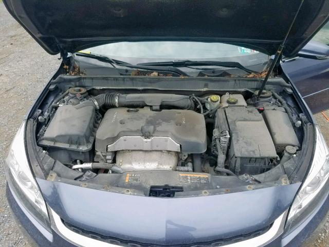 1G11C5SL0EF163437 - 2014 CHEVROLET MALIBU 1LT ლურჯი ფოტო 7