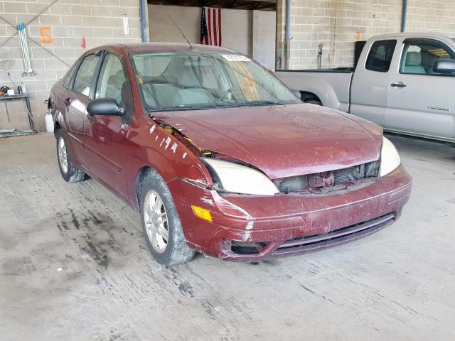 1FAFP34N06W130045 - 2006 FORD FOCUS ZX4 RED photo 1