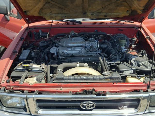 JT4VN13D4N5072518 - 1992 TOYOTA PICKUP 1/2 RED photo 7