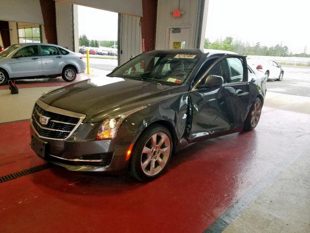 1G6AG5RX0G0122321 - 2016 CADILLAC ATS CHARCOAL photo 2