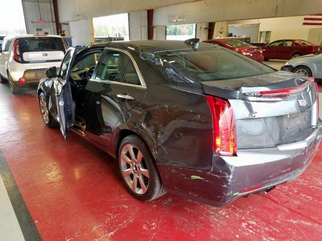 1G6AG5RX0G0122321 - 2016 CADILLAC ATS CHARCOAL photo 3