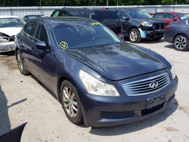 JNKCV61E39M305086 - 2009 INFINITI G37 BASE GRAY photo 1